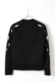 画像2: {SOLD}Neil Barrett ニールバレット DEGRADE THUNDERS LIGHT DOUBLE BONDED SWEATSHIRT{BJS408S-H504P-524-AHA} (2)