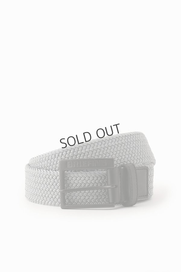 画像1: {SOLD}ブリーフィング ゴルフ BRIEFING SQUARE BUCKLE MESH BELT{-BDA} (1)