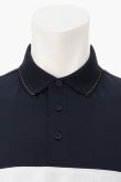 画像4: 【 30%OFF セール｜23,100円→16,170円】 ブリーフィング ゴルフ BRIEFING MENS SLEEVE LOGO POLO RELAXED FIT{-BDS} (4)