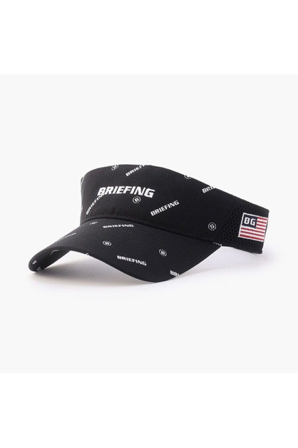 画像1: ブリーフィング ゴルフ BRIEFING MENS MONOGRAM VISOR{-BDS} (1)