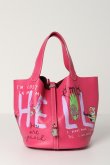 画像1: guernika ゲルニカ Cube Bag / size L / Vivid Pink{GR-CB-1-BDA} (1)