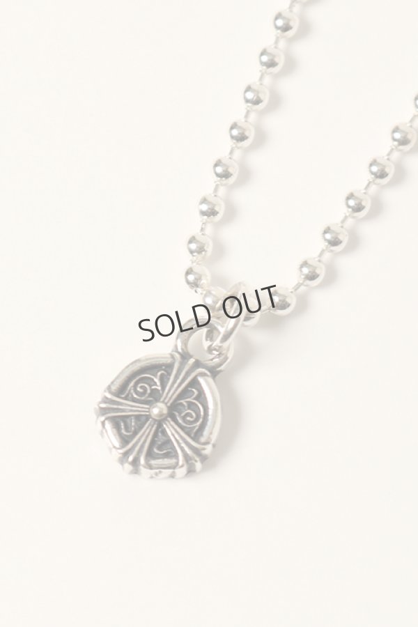 画像1: {SOLD}CHROME HEARTS クロムハーツ ピースサインネックレス{-BDS} (1)