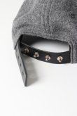 画像11: CHROME HEARTS クロムハーツ ウール キャップ CHレザーパッチ{-BDA} (11)