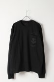 画像1: ★海外買付 新品 インボイス付 CHROME HEARTS クロムハーツ 【パリ限定】BSフレアプリント長袖カットソー Paris 18 AV. Montaigne L/S Tee {408129112BLK***760-BES} (1)