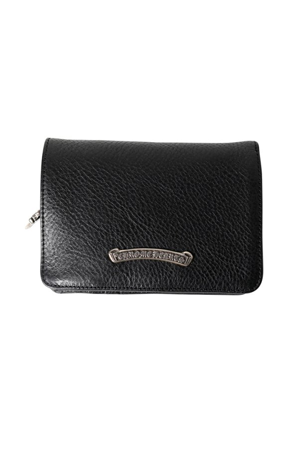 画像1: ★海外買付 新品 インボイス付 CHROME HEARTS クロムハーツ ジョーイレザーウォレット Joey Leather Wallet{-BES} (1)