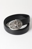 画像6: {SOLD}★海外買付 新品 インボイス付 CHROME HEARTS クロムハーツ クラシックオーバルクロスバックルベルト1.5{-BES} (6)