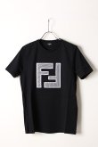 画像1: {SOLD}FENDI フェンディ T-SHIRT FF MESH LIGHT JERSEY{-AIS} (1)