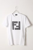 画像1: {SOLD}FENDI フェンディ T-SHIRT FF MESH LIGHT JERSEY{-AIS} (1)