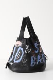 画像4: guernika ゲルニカ Cube Bag / size L / Black{-BES} (4)