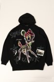 画像1: {SOLD}guernika ゲルニカ Paint Hoodie{-BDA} (1)