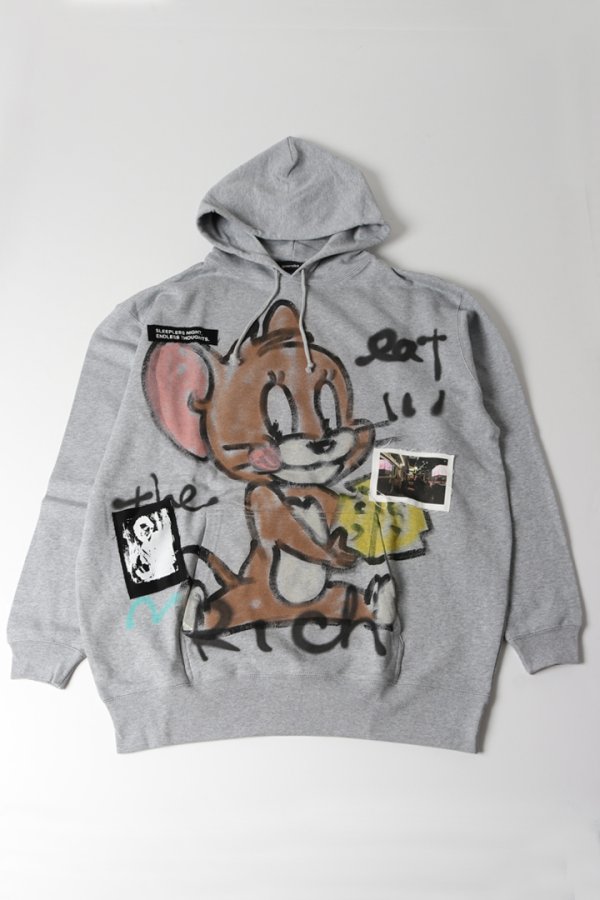 画像1: guernika ゲルニカ Paint Hoodie{-BES} (1)