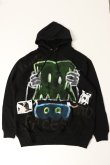 画像1: {SOLD}guernika ゲルニカ Paint Hoodie{-BDA} (1)