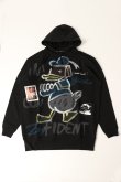 画像1: {SOLD}guernika ゲルニカ Paint Hoodie{-BDA} (1)