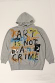 画像1: guernika ゲルニカ Paint Hoodie{-BDA} (1)