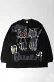 画像1: guernika ゲルニカ Paint Longsleeve T{-BES} (1)