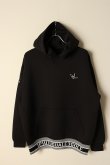 画像2: {SOLD}1PIU1UGUALE3 GOLF ウノピゥウノウグァーレトレ ゴルフ LOGO RIB PULLOVER{-BCA} (2)