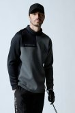 画像2: 1PIU1UGUALE3 GOLF ウノピゥウノウグァーレトレ ゴルフ L/S MOCK NECK RAGLAN{-BDA} (2)