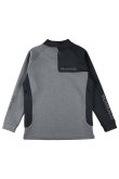 画像7: 1PIU1UGUALE3 GOLF ウノピゥウノウグァーレトレ ゴルフ L/S MOCK NECK RAGLAN{-BDA} (7)