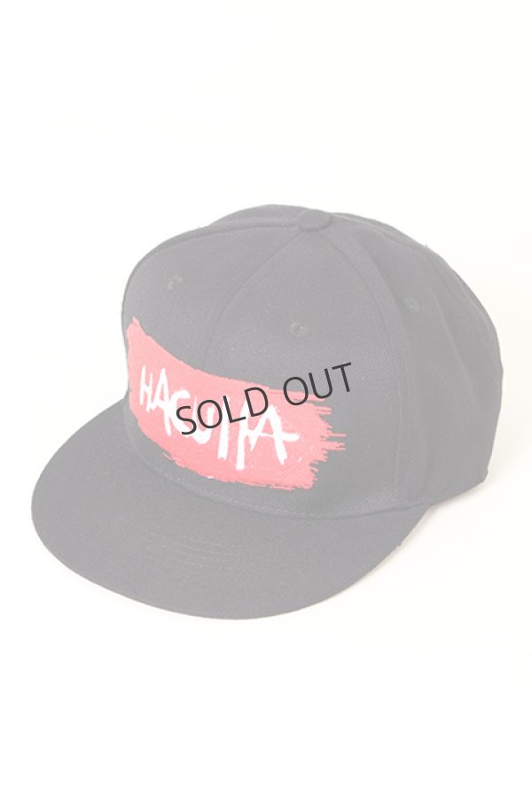 SOLD}Haculla ハキュラ BRUSH STROKE SNAP BACK BLACK{-AIA} - underbar