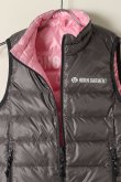 画像3: 【 50%OFF セール｜48,400円→24,200円】 HORN GARMENT ホーンガーメント DOWN VEST（リバーシブル）{HCW-1C-AD08-CCL/PNK-BAA} (3)