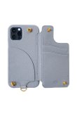 画像2: DEMIU デミュウ POCHE FLAT/iPhone12Pro/iPhone12/グレー{HS-DE114E-BPF06GR} (2)