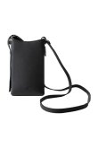 画像1: DEMIU デミュウ Petit Smartphone Bag/ブラック{HS-DE402A-SMBS100} (1)