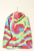 画像7: {SOLD}HORN GARMENT ホーンガーメント Dead Bear "Tie Die" Hoodie{-BBA} (7)