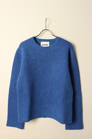 20%OFFセール｜245,300円→196,240円】 JIL SANDER ジルサンダー チャンキーアルパカVネックセーター{J47GP0138J14635-034-BCA}  - underbar