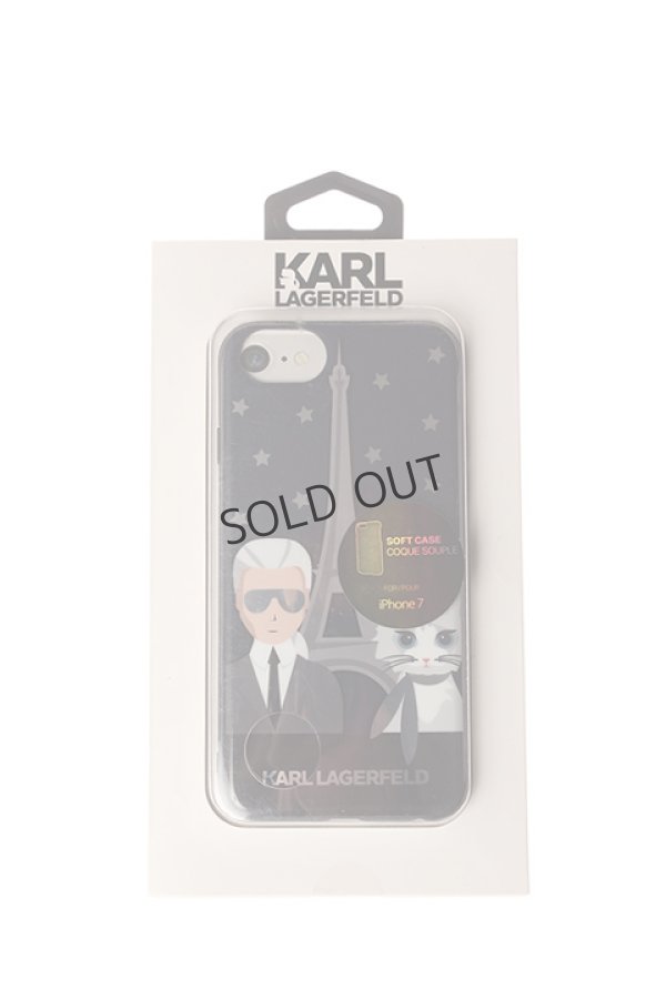 画像1: {SOLD}KARL. LAGERFELD カール ラガーフェルド iPhone7 CASE{-AHS} (1)