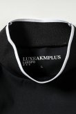 画像7: LUXEAKMPLUS リュクスエイケイエムプラス ゴルフ フロントロゴモックネックロングTシャツ{-BDA} (7)