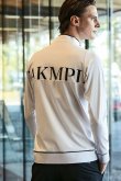 画像3: LUXEAKMPLUS リュクスエイケイエムプラス ゴルフ フロントロゴモックネックロングTシャツ{-BDA} (3)