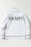 画像6: LUXEAKMPLUS リュクスエイケイエムプラス ゴルフ フロントロゴモックネックロングTシャツ{-BDA} (6)