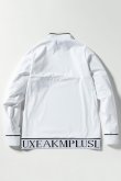 画像6: LUXEAKMPLUS リュクスエイケイエムプラス ゴルフ 軽量ヘムロゴモックネックロングTシャツ{-BDA} (6)