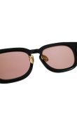 画像3: {SOLD}MAYO メイヨー MAYO WAYFARER SUNGLASSES - BLACK × PINK{-BDA} (3)