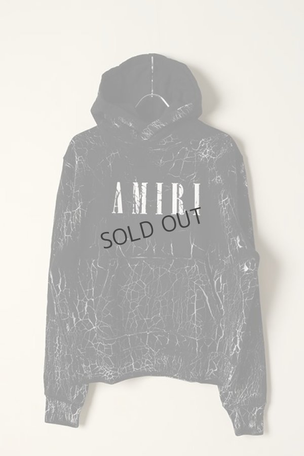 画像1: {SOLD}AMIRI アミリ CRACKED DYE CORE LOGO HOODIE{-BCS} (1)