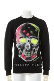 画像1: {SOLD}PHILIPP PLEIN HOMME フィリッププレインオム Sweatshirt LS "Color Skull"{-AHS} (1)