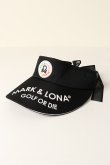 画像1: {SOLD}MARK & LONA マークアンドロナ Ripple Ribbon Visor | WOMEN（レディース）{-BCA} (1)