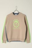 画像1: 【 40%OFF セール｜50,600円→30,360円】 MARK & LONA マークアンドロナ T.T.G.  I Crew Sweater 【MEN】{MLM-2A-AB01-BEG-BBS} (1)