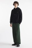 画像3: MAISON KITSUNE メゾンキツネ ボールド フォックスヘッド パッチ コンフォート フーディ{-BDA} (3)