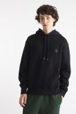 画像4: MAISON KITSUNE メゾンキツネ ボールド フォックスヘッド パッチ コンフォート フーディ{-BDA} (4)