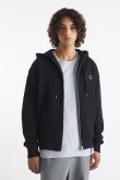 画像4: MAISON KITSUNE メゾンキツネ ボールド フォックスヘッド パッチ コンフォート ジップ パーカー{-BDA} (4)