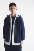 画像4: MAISON KITSUNE メゾンキツネ ボールド フォックスヘッド パッチ コンフォート ジップ パーカー{-BDA} (4)