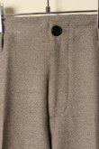 画像2: {SOLD}1piu1uguale3 ウノピゥウノウグァーレトレ RIB TAPERED SLACKS{-BCA} (2)