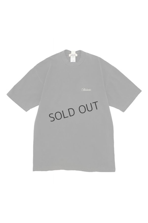 画像1: {SOLD}mindseeker マインドシーカー Script Logo Embroidery TEE{-BDS} (1)