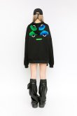 画像12: MOD WAVE MOVEMENT モッドウェイブムーブメント HOODIE WITH EYES{-BDA} (12)