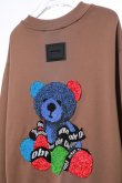 画像4: MOD WAVE MOVEMENT モッドウェイブムーブメント TEDDY SWEATSHIRT{-BDA} (4)