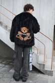 画像7: MOD WAVE MOVEMENT モッドウェイブムーブメント REVERSIBLE TEDDY COAT{-BDA} (7)