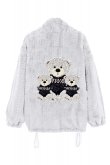 画像2: MOD WAVE MOVEMENT モッドウェイブムーブメント REVERSIBLE TEDDY COAT{-BDA} (2)