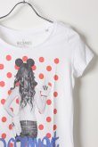 画像3: 【 60%OFF セール｜9,680円→3,872円】 NO COMMENT PARIS ノーコメントパリ 【Japan Limited】T-SHIRT L-CREW dot girl{NC-TL.LTN118-WHT-AIS} (3)