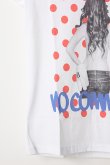 画像5: 【 60%OFF セール｜9,680円→3,872円】 NO COMMENT PARIS ノーコメントパリ 【Japan Limited】T-SHIRT L-CREW dot girl{NC-TL.LTN118-WHT-AIS} (5)